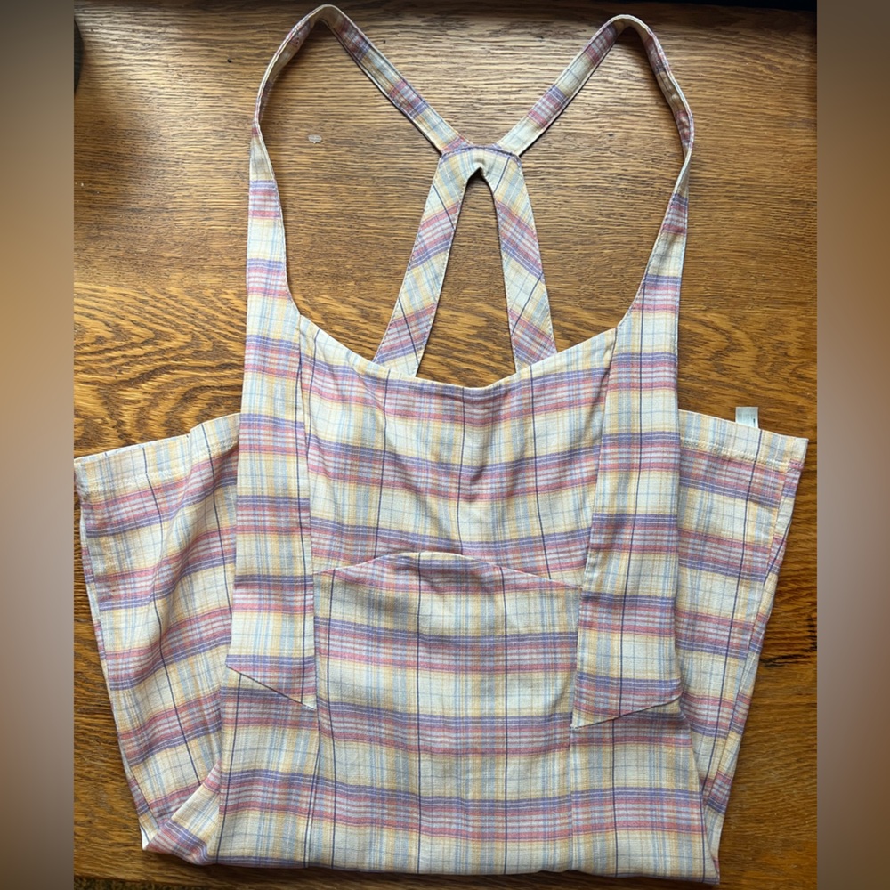 Plaid Sundress with Strappy Back